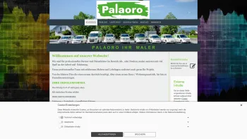 Website Screenshot: PALAORO Maler Isolierer Sanierer Höchst - Maler Palaoro Vorarlberg Tapezier und Lackierfachgeschäft Malerfachpersonal Dornbirn Bregenz Hard - Date: 2023-06-23 12:08:34