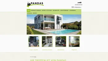 Website Screenshot: PANDAS - Treppenlift Vorarlberg - Date: 2023-06-14 10:44:17