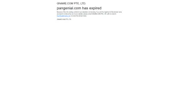 Website Screenshot: Agentur PANGENIAL Anna Schöber - pangenial.com has expired - Date: 2023-06-23 12:08:34