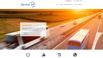 Website Screenshot: SERVICE 24 - Notdienst Ges.m.b.H. - Service 24 Notdienst GmbH - Herzlich Willkommen - Date: 2023-06-23 12:08:37
