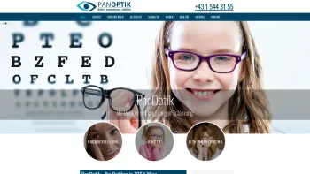 Website Screenshot: Pan Optik - PanOptik - Ihr Optiker in 1050 Wien - Date: 2023-06-14 10:44:17