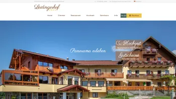 Website Screenshot: Panorama Hotel Gasthof Leidingerhof Mondsee - Panorama Hotel Gasthof Leidingerhof Mondsee - Restaurant, Zimmer, Suiten, Seminar im Salzkammergut - Date: 2023-06-23 12:08:37