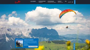 Website Screenshot: FLY 2 Tandem Paragliding Tirol Austria FLY 2 Ihr Tandemflugunternehmen Tirol Österreich - Willkommen bei FLY2 - Date: 2023-06-23 12:08:37