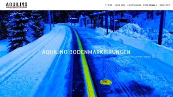 Website Screenshot: Aquilino Boden und Hallenmarkierungen Kärnten Österreich - Aquilino Bodenmarkierungen | Maurer Hubert - Date: 2023-06-23 12:08:40