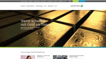 Website Screenshot: Partner Bank - Vorsorgebank - Home - Date: 2023-06-14 10:44:20