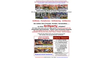 Website Screenshot: GrillParty ~ PartyService ~ GrillCatering ~ GrillService ~ Event-Organisation ~ GrillProfi ~ GrillMeister - Grillparty - Preisliste - GrillCatering - Wien - Date: 2023-06-23 12:08:40