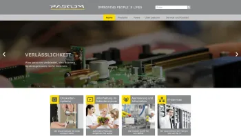 Website Screenshot: Pascom Kommunikationssysteme GmbH - pascom Kommunikationssysteme - Wir vereinfachen Ihre Prozesse! - Date: 2023-06-23 12:08:40