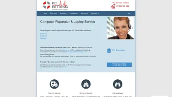 Website Screenshot: PC-Rettung - Computer Reparatur Wien, PC Reparatur Wien, Laptop Reparatur Wien - Date: 2023-06-23 12:08:43