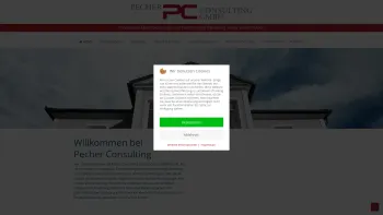 Website Screenshot: Pecher Consulting GmbH - Home - Pecher Consulting - Date: 2023-06-14 10:44:20