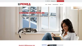 Website Screenshot: Penka Fenster - PENKA + SÖHNE - Ein österreichischer Familienbetrieb mit Sitz in Wien-Döbling - Date: 2023-06-15 16:02:34