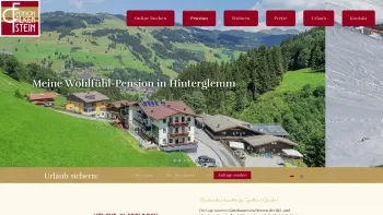 Website Screenshot: Pension Falkenstein - Pension Falkenstein | Traumurlaub in Saalbach-Hinterglemm - Date: 2023-06-23 12:08:49