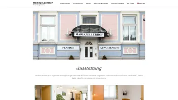 Website Screenshot: Mariazellerhof - Mariazellerhof – Pension & Apartments - Date: 2023-06-23 12:08:49