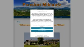 Website Screenshot: Miklautz TELEKOM AUSTRIA Lix BusinessWeb - Pension Miklautz - Date: 2023-06-14 10:44:20