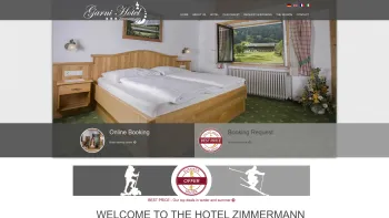 Website Screenshot: Chalet Kitzbuehel Zimmermann - Garni Hotel*** Zimmermann - Date: 2023-06-23 12:08:49