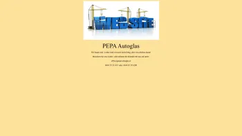 Website Screenshot: PEPA-Autoglas Herzlich - Herzlich Willkommen beim - Date: 2023-06-23 12:08:52