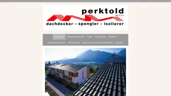 Website Screenshot: Siegfried Perktold Spengler Dachdecker Isolierer - WIR suchen Dich, werde Teil unseres Teams! - perktold-siegfrieds Webseite! - Date: 2023-06-14 10:44:23