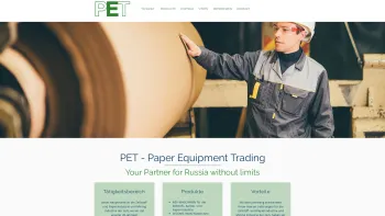 Website Screenshot: PET Paper-Equipment-Trading Handels NOCC Webmail - PET - Paper Equipment Trading I Papierindustrie I Österreich - Date: 2023-06-15 16:02:34