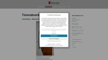 Website Screenshot: Peter Kraml Fenster und Haustüren - Date: 2023-06-14 10:37:27
