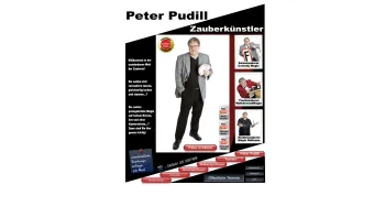 Website Screenshot: Zauberer Peter Pudill - Peter Pudill - Date: 2023-06-23 12:08:55