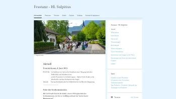 Website Screenshot: Pfarramt Pfarre Frastanz - Aktuell — Katholische Kirche Vorarlberg - Date: 2023-06-15 16:02:34