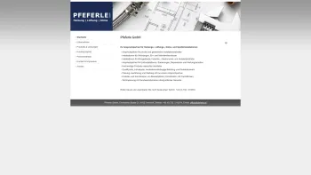 Website Screenshot: Karl Pfeferle pfeferle - Startseite - Date: 2023-06-26 10:18:43