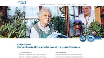 Website Screenshot: Pflege daheim Vitacon Zwettl - Startseite - 24-Stunden-Pflege | 24-Stunden-Betreuung - Pflege-Daheim.at GmbH Mistelbach - Date: 2023-06-26 10:18:43