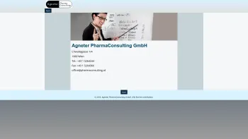 Website Screenshot: Dr. Heimo agneter pharma consulting Wien - Start - Agneter PharmaConsulting GmbH - Date: 2023-06-26 10:18:46
