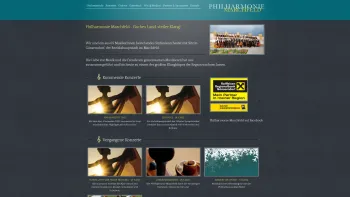 Website Screenshot: PHILHARMONIE MARCHFELD - Philharmonie Marchfeld | Home - Date: 2023-06-26 10:18:46