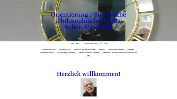 Website Screenshot: Philosophische Praxis Dr. Robert Harsieber - Philosophische Praxis - Philosophische Praxis RH - Date: 2023-06-14 10:37:10