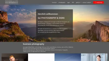 Website Screenshot: Photography & Signs Silvio Schoisswohl - Silvio Schoisswohl | Photography & Signs | Oberösterreich - Date: 2023-06-26 10:18:46