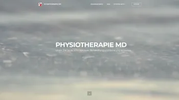 Website Screenshot: PHYSIOTHERAPIE MD - MD Physiotherapie Martina Koch in Landeck Tirol. Wir freuen uns auf Ihren Besuch in unserer Praxis in Landeck - Date: 2023-06-26 10:18:46