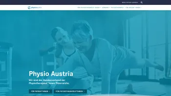 Website Screenshot: Siebert Manuela Physio Austria physioaustria.at - Home of Physio | Physio Austria - Date: 2023-06-26 10:18:49