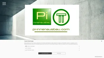 Website Screenshot: Pi Innenausbau - Pi Innenausbau - Stuck, Akustikbau und Trockenbau aus Innsbruck | Tirol - Date: 2023-06-26 10:18:49