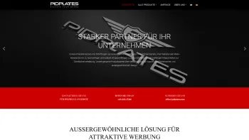 Website Screenshot: PIDPLATES Performancemanagement GmbH - PIDPLATES – elevate your brand - Date: 2023-06-15 16:02:34