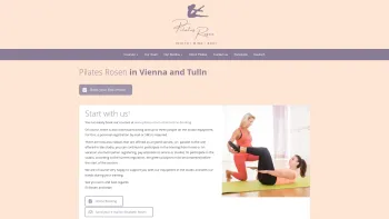 Website Screenshot: Pilates-Trainingscenter for health mind and body, Pilates-Studio - Pilates Elisabeth Rosen – Trainingscenter for health, mind and body – Wien / Tulln - Date: 2023-06-26 10:18:50