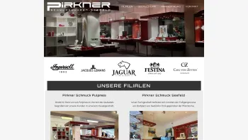 Website Screenshot: Kunst-Schmuck-Design Pirkner-Schmuck.at - Schmuck & Uhren Pirkner, Fulpmes im Stubaital & Seefeld in Tirol - Date: 2023-06-14 10:44:26