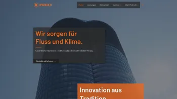 Website Screenshot: Ing. Pischulti Heizung Klima und Sanitär Gesellschaft m.b.H. - Home - Pischulti - Date: 2023-06-26 10:18:55