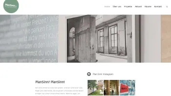 Website Screenshot: PlanSinn technisches Büro für Planung und Kommunikation - PlanSinn – Planung & Kommunikation - Date: 2023-06-26 10:18:57