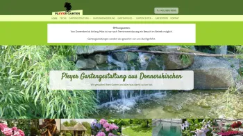 Website Screenshot: Pleyer Gartengestaltung GmbH - Home - Date: 2023-06-26 10:19:00