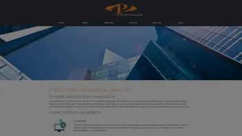 Website Screenshot: Pohl & Partner Consulting GmbH - Pohl & Partner Consulting GmbH - IT Solutions for Financial Services - Date: 2023-06-26 10:19:03