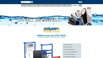 Website Screenshot: Polysan Handelsges.m.b.H. & Co KG - Polysan-Rohrsysteme und Zubehör | Leitungstechnik für perfekte Installationen :: Polysan Österreich - Date: 2023-06-26 10:19:04