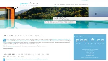 Website Screenshot: Pool&Co. Pool und Metallbau - Pool & Co | Pool- & Wellnessbau - Date: 2023-06-26 10:19:05