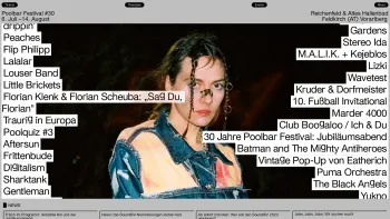 Website Screenshot: poolbar 13 feldkirch - Poolbar Festival - Date: 2023-06-26 10:19:06