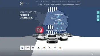 Website Screenshot: Porsche Deutschlandsberg VW VWLNF AUDI WELTAUTO - Porsche Steiermark: Autohaus & Servicebetrieb - Date: 2023-06-14 10:44:32