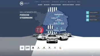 Website Screenshot: Porsche Graz Kärntnerstraße 20 - Porsche Steiermark: Autohaus & Servicebetrieb - Date: 2023-06-14 10:38:04