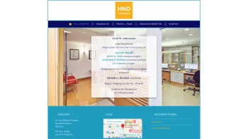 Website Screenshot: HNO-Praxis Dr. W. Posawetz  - - Dr. med. Wilhelm Posawetz – Facharzt für Hals-, Nasen-, Ohrenkrankheiten - Date: 2023-06-26 10:19:06