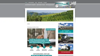 Website Screenshot: Josef Poscharnegg GmbH - Home - Poscharnegg - Date: 2023-06-26 10:19:06