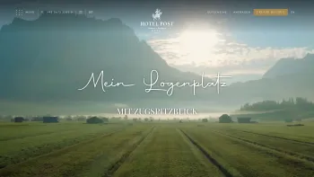 Website Screenshot: Hotel Post**** - Alpine Luxury Hotel Post Lermoos an der Zugspitze in Tirol - Hotel Post 4*s - Date: 2023-06-26 10:19:09