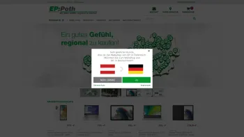 Website Screenshot: Thomas Poth Elektro-Service Handel EP Elektro Poth - EP: Über 100 Elektrofachhändler in Österreich - Date: 2023-06-26 10:19:09