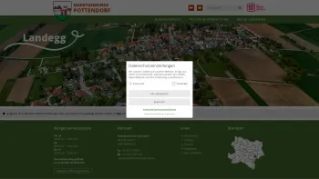 Website Screenshot: Gemeindeamt d Marktgemeinde Marktgemeinde Pottendorf Online - Pottendorf - GEM2GO WEB - Startseite - Date: 2023-06-26 10:19:09